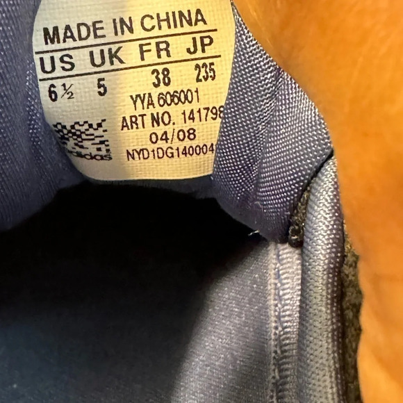 ADIDAS ULTRA BOOST MENS RUNNING SHOES Y Y A 606001 Size 6.5 blue/black - Picture 5 of 11